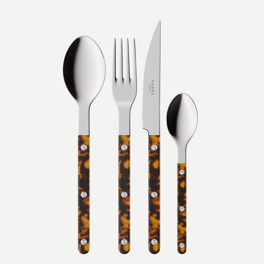 Sabre Tortoise Cutlery Set